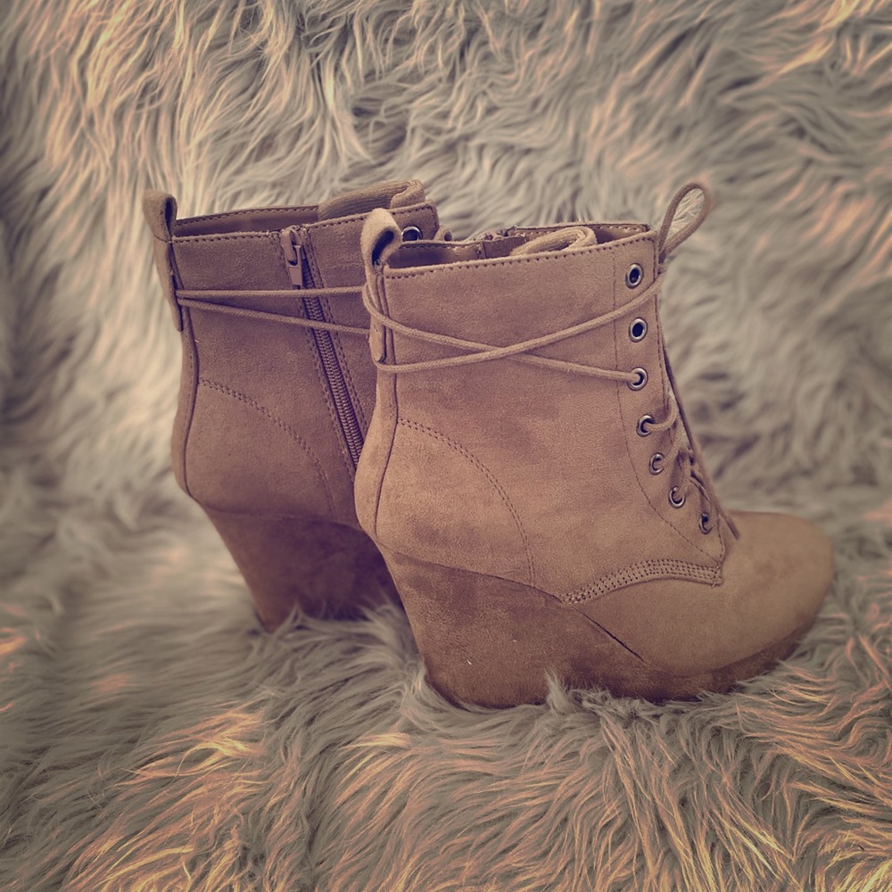 Wedge Booties